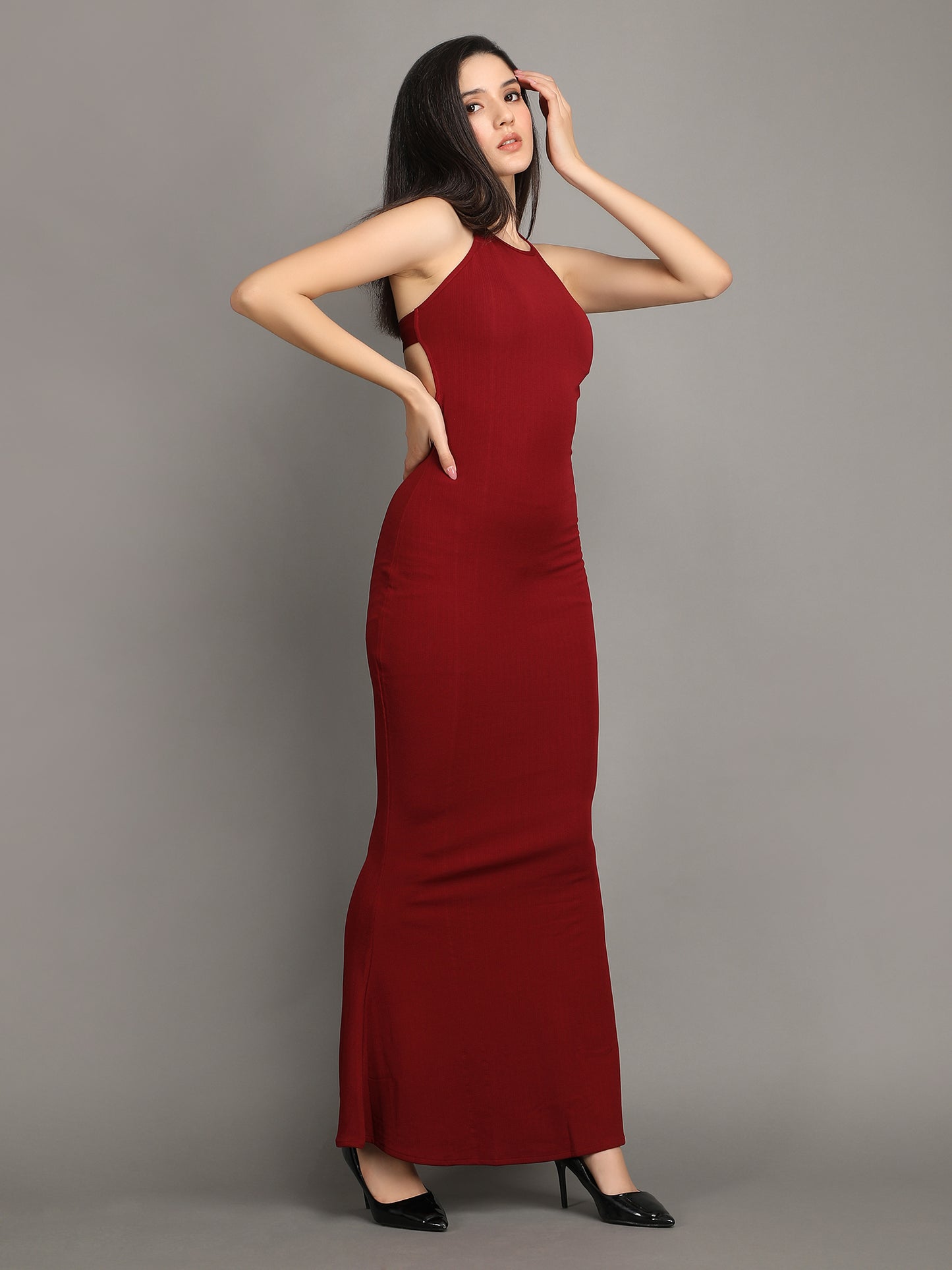 Midnight Love Spell Red Dress